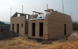 maison en cours de construction